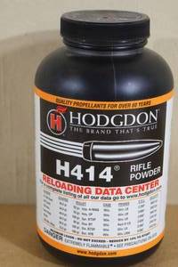 lot 202 image: 1 Lb Hodgdon H414 Rifle Gun Powder