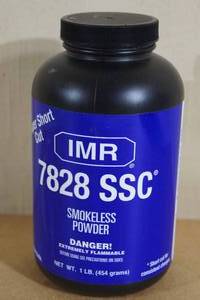 lot 206 image: 1 Lb IMR 7828 SSC Smokeless Gun Powder