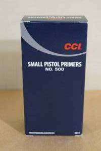 lot 216 image: 1000 CCI No 500 Small Pistol Primers