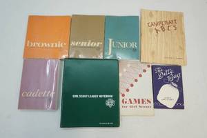 lot 140 image: Girl Scout books