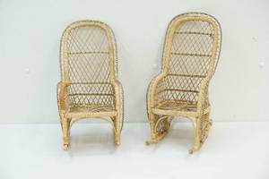 lot 31 image: Doll chairs