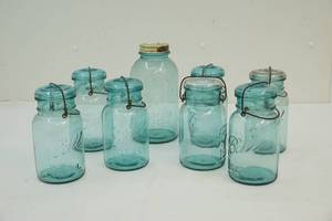 lot 35 image: Mason jars