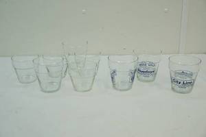 lot 81 image: Glass Votives