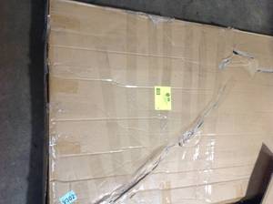 Upholstered wingback diamond tufted platform bed Charcoal-Full see pictures