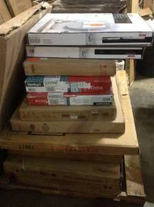 Pallet with assorted Mirrors various models brands and conditions see pictures