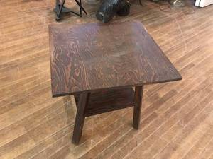 lot 61 image: Swivel Top Table