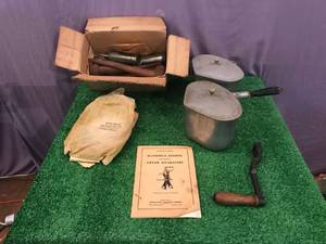 lot 96 image: Vintage Cream Separator Items