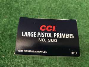 lot 124 image: 1000 CCC Large Pistol Primers #300