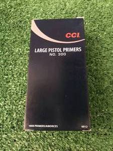 lot 125 image: 1000 CCC Large Pistol Primers #300