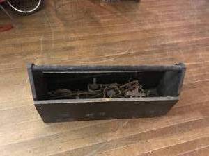 lot 138 image: Wood Box with 14 Traps