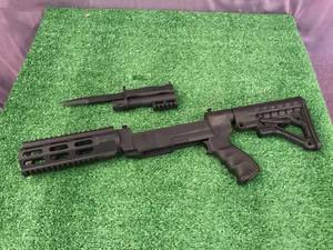 lot 149 image: Ruger 1022 Stock & Bayonet