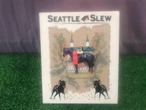 lot 206 image: Seattle Slew Artwork