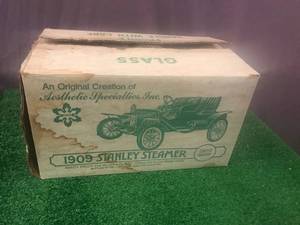 lot 232 image: 1909 Stanley Steamer Decanter
