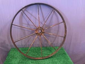 lot 176 image: Steel Wheel