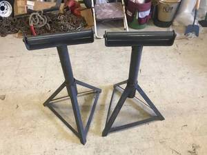 lot 184 image: Pair of Heavy Duty Rollers