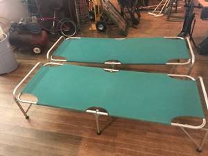 lot 245 image: Pair of Cots