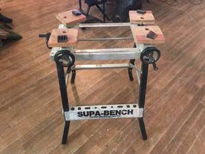 lot 254 image: Supa-Bench Portable Workbench & Vise