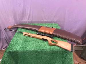 lot 277 image: Benjamin Titan NP Break Barrel .22 Air Rifle With Scope & Case