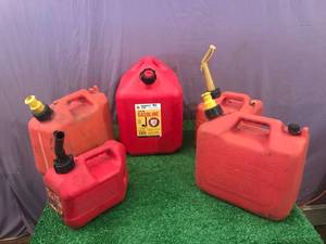 lot 321 image: Gas Cans