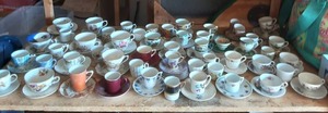 Collection Of Tea Cups & Saucers