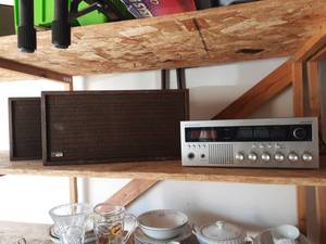 JC Penney #6238 40 Channel Base Station & Pair Of The Fisher XP55B Speakers