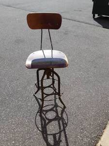 Vintage Industrial Shop Stool