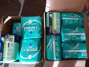 2-Boxes (15 Pkgs) New Prevail Under Pads