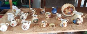 Collection Of Small Pitchers