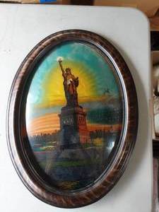 23 Reverse Painted Statue Of Liberty