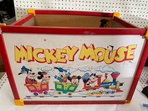 Vintage Disney Toy Box 17� X 25�