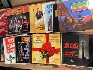Large Lot of Vintage Records