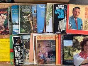 Large Lot of Vintage Records