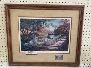 Ken Zylla Signed Commemorative Print 20� X 24�