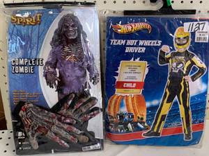 Lot of Two Vintage Halloween Costumes