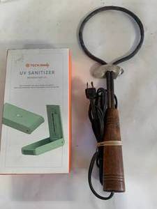 Liberty Electric Charcoal Light Electric Iron & UV Sanitizer