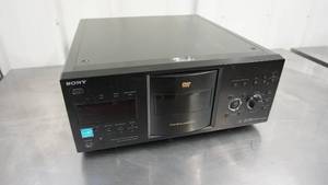 lot 19 image: Sony CD  DVD Player--Model DVP-CX995V