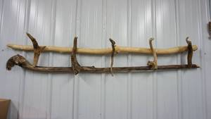 lot 72 image: Tree Branches Made Into Wall Item Decor