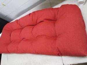 outdoor loveseat cushion open box ...