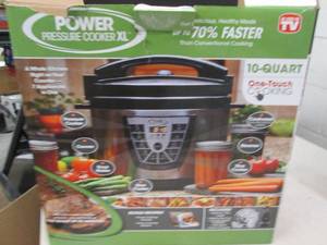 power preassure cooker xl powers on...