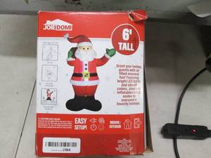 Joiedomi 6ft Santa light up Santa i...