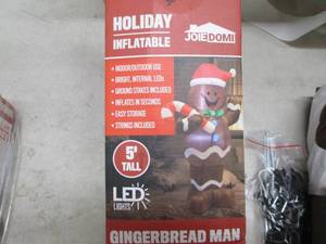 Joiedomi 5 Gingerbread man with ca...