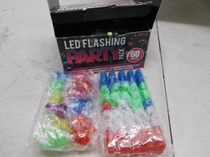 LED Flashing party kit, 60 pieces, ...