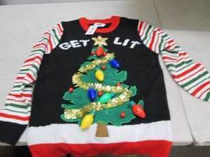 Ugly sweater, Large, untested...