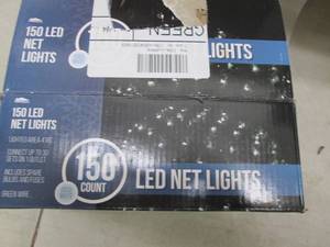 150 count LED net lights, tested an...