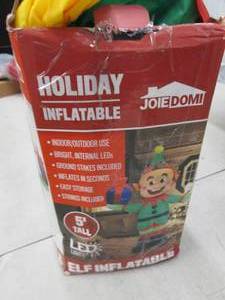 Joiedomi inflatable 5 santa elf...
