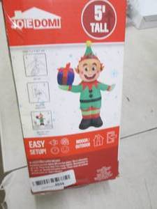 Joiedomi inflatable 5 santa elf...