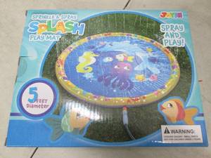 Sprinke and spray splash play mat, ...
