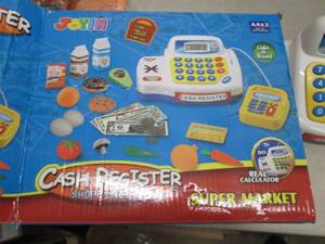 Toy cash register, no accesories,op...