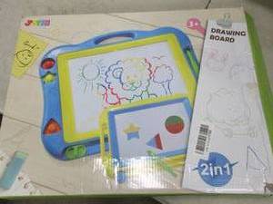 Joyin 2-in-1 drawing board, open bo...