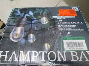 hampton bay 48foot led string light...